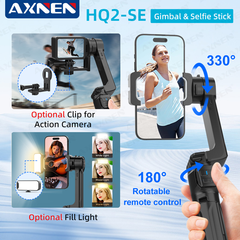 Drone Gimbal For Gopro - AXNEN HQ2-SE Handy-Stabilisator, Hand-Gimbal für Smartphone