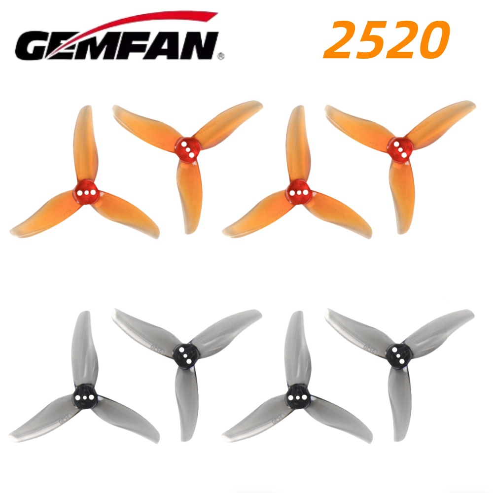 Drone Gimbal Controller - 4 Paar Gemfan Hurricane 2520 2,5X2X3
