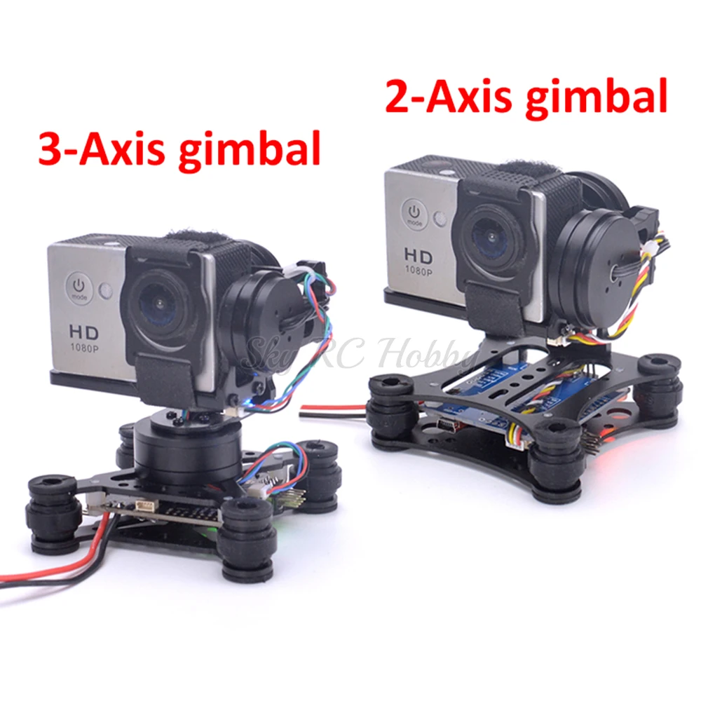 Drone Gimbal For Gopro - Leichte 2-Achse/3-Achse Bürstenlosen Gimbal Bord für