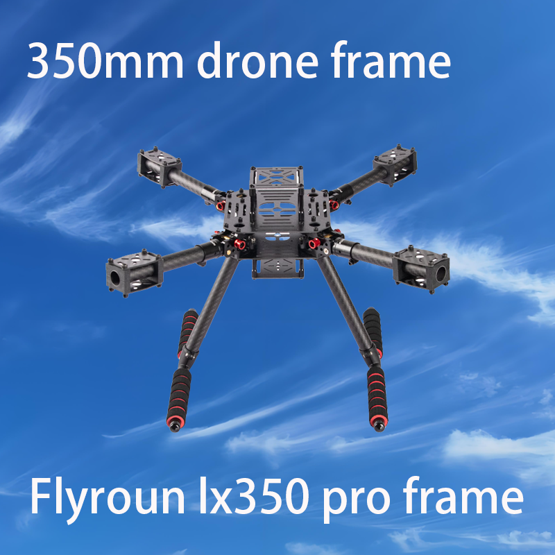 Drone Gimbal For Mirrorless - Flyroun LX350 PRO 350mm Drohnenstativ Vierachsige
