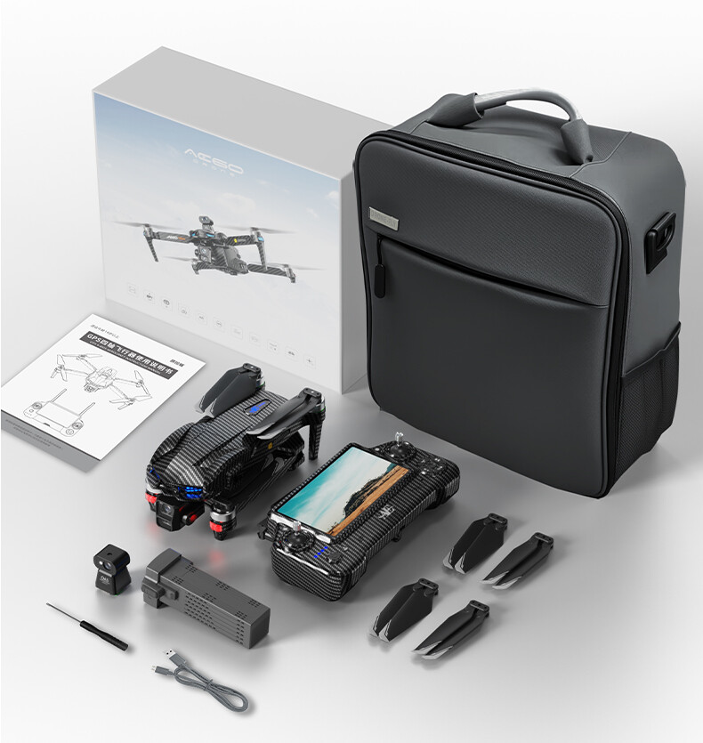 Drone Gimbal 3 Axis - AERC AE60 Ultra Professionelle Drohne GPS