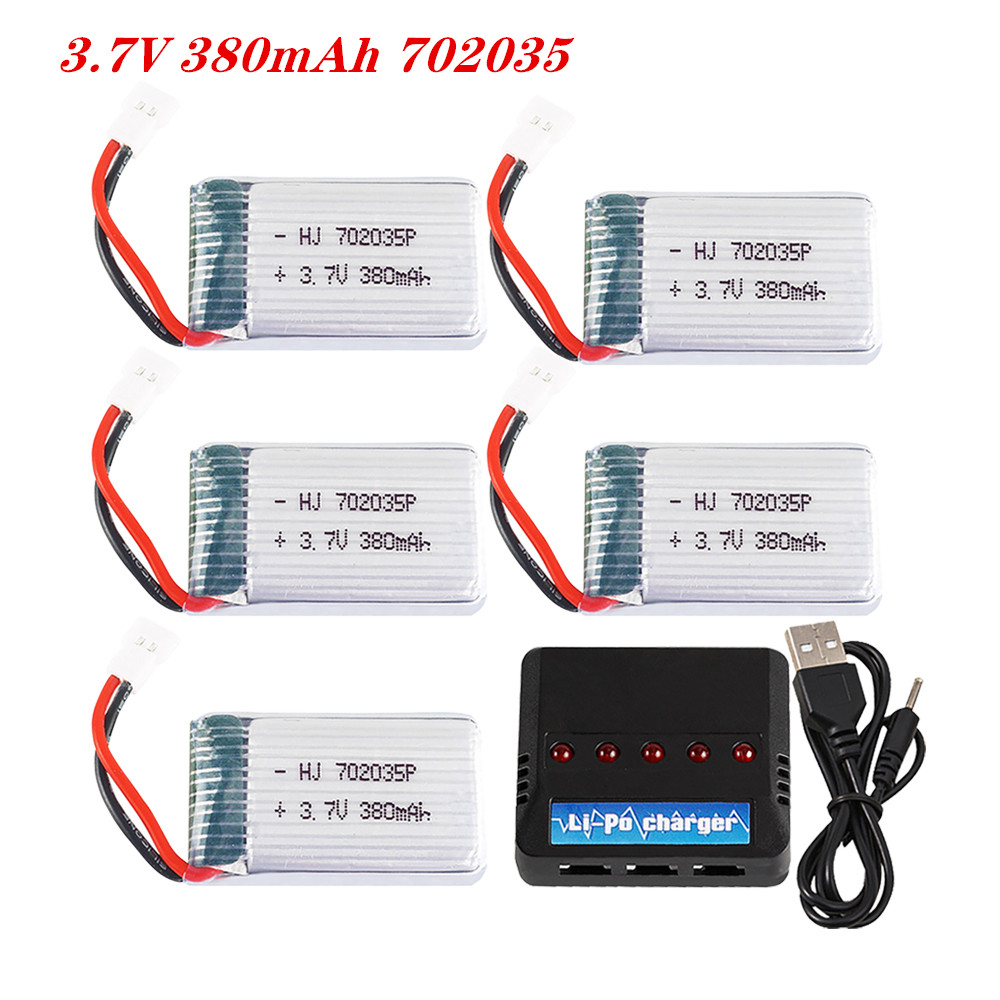 Drone Gimbal 2 Axis - 3,7 V 380mah 702035 Lipo Batterie
