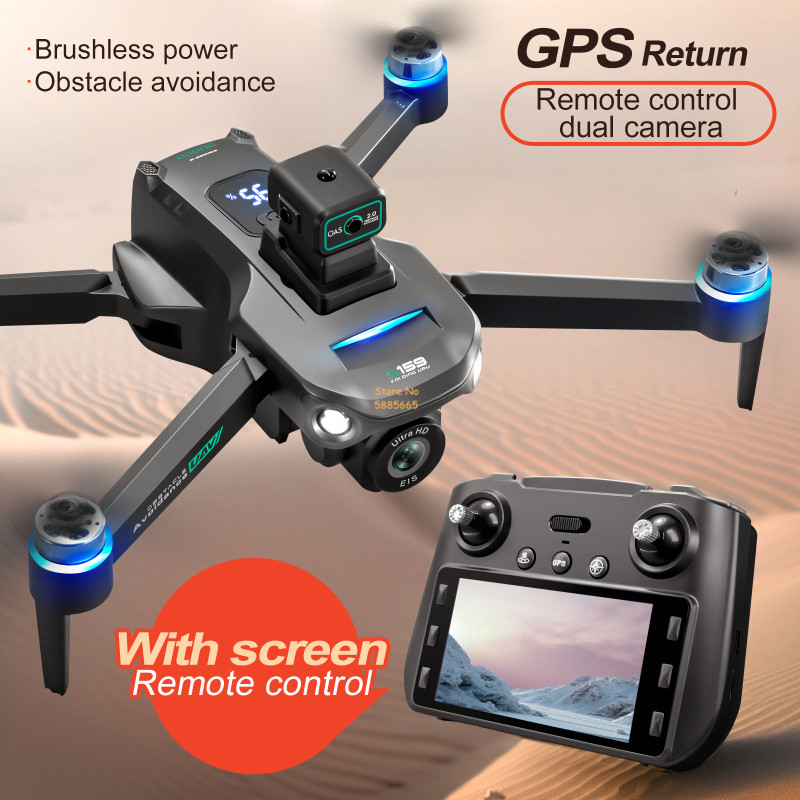 8K Dual Kamera 5G WIFI FPV Fer – Drone Gimbal Brushless Bewertung und Preis
