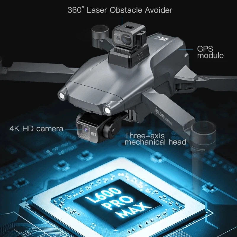 L600 PRO MAX GPS Drone Profess – Drone Gimbal Case Bewertung und Preis