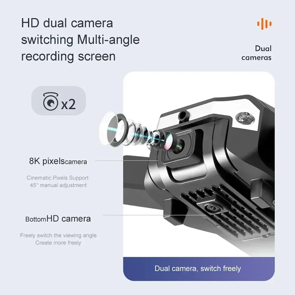 G6 Pro 8K Dual-Kamera-Drohne,  – Drone Gimbal Brushless Bewertung und Preis