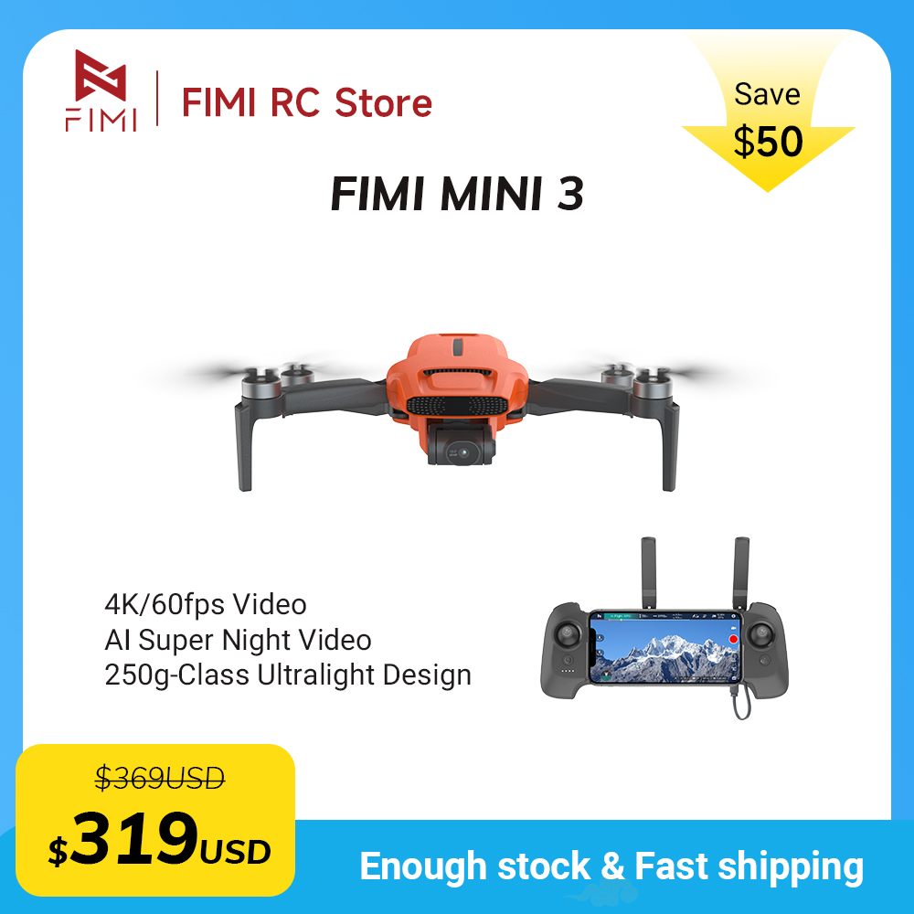 FIMI MINI 3 Kamera-Drohne 4K 6 – Drone Gimbal 3 Axis Bewertung und Preis